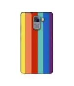 Casotec Rainbow Colors Design 3D Printed Hard Back Case Cover for Huawei Honor 7