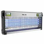 iBELL EG320 Insect Killer Machine, 60W, Bug Zapper / Fly Catcher for Home Restaurants, Hotels & Offices, UV Bulbs (Silver)