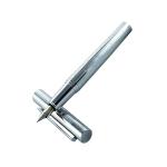 Auteur 750STEELFOUNTAIN Steel Metal Blue, Black, Red Ink Fountain Ink Pen