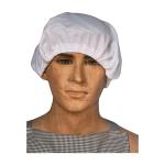 MNU breathable, reusable, durable hairnet, buffoant cap for kitchen, restaurant, food processing, janitorial, industrial, pharmaceutical, Color : White (10)