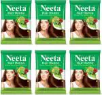 Neeta Natural Herbal Henna powder for hair with 5 herbs 50 g (Pack Of 6) (300 g)
