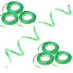 Zyozique 6 Pcs Curling Ribbons For Balloons Party Decoration 5 Meters Gold Crimped Curling Ribbon Shiny Balloon String Roll Gift Wrapping Ribbon For P