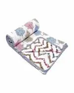 Sentiments Dohar Double Bed Cotton, Blanket For Winter,100% Cotton Reversible Light Weight Dohar Double Bed