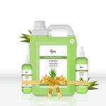 VRH 5L Lemon & Aloevera Sanitizers with Lemon Sanitizer Can | Non Sticky & Nourishing 5.6L