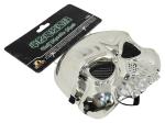 JAGMAG Chrome Silver Skull Mask