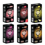 NottyBoy Mixed Collection Flavour Pack | 3in1, Ribbed, 1500 Big Dots, Contour Condoms - 60 Pieces
