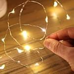Toyxe Warm, White Copper Mini Led String Fairy Lights