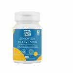 Tata 1mg Senior 50+ Multivitamin & Multimineral Veg Tablet with Zinc, Vitamin C ( 30 Tablets)