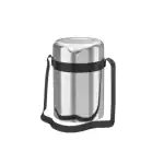 Mumma's LIFE Stainless Steel ThermoSteel Lunch Box 3 Containers Lunch Box with Lid (720 ML) (Silver)