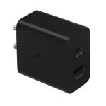 ekus 35W Power Adapter Duo (USB A , USB C) Compatible with Samsung S21 Ultra 5G /Galxy S Series, Galaxy Fold, Z fold, Z Fold 2, Z Fold 3 , Galaxy S8, S8+, S9, S9+, S10e, s10+, S10 5G, S20 5G, S20+5G,S 20 Ultra, S21 5G, S21+ 5G