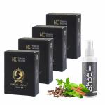 Royal Swag Ayurvedic Herbal Cigarettes 100% Tobacco Free & 100% Nicotine Free Regular Flavour 80 Sticks With 100 ML Anti Addiction Spray - Helps To Quit Smoking | Smoking Cessation (Pack Of 80)