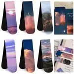 Climberty 6Pcs Magnetic Bookmarks, Folding Magnet Page Markers, Magnetic Page Clip For Students Teachers, Fun Book Marks For Reading, Christmas Gift For Teachers Women Student