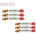Healthwrap Foil for Food Packing, Kitchen Accessories, Durable Aluminum Silver Foil 6M Pack of 6