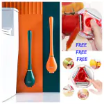 Auto Creative Silicon Ring Toilet Brush With wall mounted
