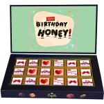 Expelite Happy birthday Honey My Love - 18 pc Gift For Girlfriend Birthday Bars (400 g)