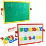 Toy Cloud ABC 2 in 1 Numero Board Magnetic Preschool Write N Wipe Educational Game