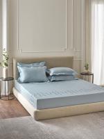 DDECOR Iceberg Cotton King Double Bedsheet With 2 Pillow Covers (274 cm X 274 cm)