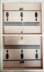 Grest Wooden Fastest Finger First String Hockey Table Indoor Board Game For Kids and Adults