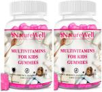 Naturewell Multivitamin Gummies For Kids, 30 Gummies Each (Pack Of 2)