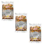 Charliee Roasted Mahabaleshwar Chana 185gm Combo Offer Pack Of 3, Desi Chickpeas, Bhuna Chana, Healthy Snacks, Any time Snacks (185g Each x 3N = 555g) Offer Pack