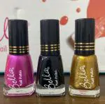 Bella Rani-Black-Golden Nail Polish
