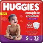 Huggies Complete Comfort Dry Pants Small with 5 in 1 Comfort