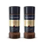 Davidoff Fine Aroma Elegant and Fragrant Instant Coffee 200 g (100 g X 2 Bottles)