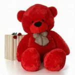 Kids Wonders Red 3 Feet Soft Teddy Bear Toy 4 Year 91.44cm
