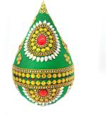 Vinayak K Plastic Kalash (Height: 6.5 inch, Multicolor)