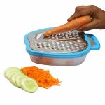 THRIFTY SHOPPER ; *MAKING LIFE EASY* Plastic, Iron Cheese Grater, Blue