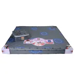 Dream Care Mattress 7 Inch Reversible Dual Comfort Single Bed Size, High Density HD Foam Mattress (Size-70*75*7) - Grey