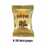 Eatopia Nut Pops Dry Fruits Healthy Snacks with Nuts, Seeds & Honey | Sugar Free High Protein Breakfast Snack | Energy Bar Replacement | No Artificial Chemicals | pack of 20 (10gx20