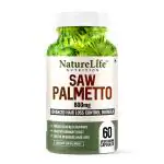 Nature Life Nutrition Saw Palmetto Extract for Hair Growth 800mg - 60 Veg Capsules - Prostate & Urinary Tract Support