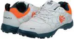 DSC Belter Cricket Shoes | Teal Blue | For Boys and Men | Eva Sock Liner | Lightweight Outsole | Durable | 7 UK, 8 US, 41 EU