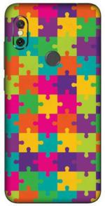 aadia PRINTED SKIN STICKER DECAL LAMINATION FOR Mi Redmi Note 6 Pro (PERFECT FIT/ONLY BACK/MATTE FINISH)