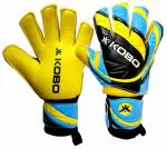 Kobo Champion Goalkeeping Gloves - (Large 9.5) / (Blue,Yellow,Black) (2375)