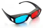 RV7 Anaglyph 3D Video Glasses (Red and Blue)
