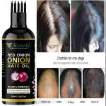 KURAIY ONION OIL Hair Growth Products Essential Oils Ampoule Serum Thick Long Hair Nourishing OIL For Hair Care Strong Conditioner 50ML