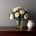 Love Creation A4 Size poster print for creative wall art- rose-bouquet-watercolor-print-7982( Sticker)