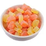 Veganic Orange Candy And Lemon Candy | Flavoured Sugar Candy | Sweet And Sour Toffee | Khatti Mithi Goliya | Hoot Candies | (400g)