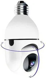 IBS Smart Led Bulb Security Camera with Night Vision and Video Recording