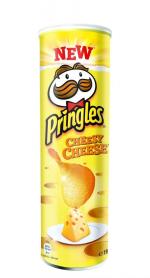 Pringles Cheesy Cheese Potato Chips, 165 Gm