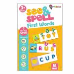 Popcorn Games & Puzzles See and Spell First Words - 3 Letters Word for Kids