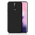 Realcase Black Silicone Back Cover Case For Oneplus 7 Pro