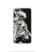 Casotec Angry Lion Design Printed Silicon Soft TPU Back Case Cover for Lenovo K9 Note