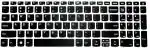 Saco Black Keyboard Skin For Lenovo Ideapad L340(CKS3L35BC-10)