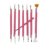 Grace & Elegance 15 Pcs Nail Art Brushes Set Nail Design Dotting Painting Drawing UV Polish Brush