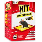 HIT Rat/Mouse Trap Glue Pad, Pack of 5 (Regular Size) - No Smell, Non-Poisonous, Easy to Use