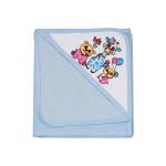 TRENDY LOOKS TRENDY LOOKS Baby's Premium Ultra Soft Organic Hooded Bath Towel (ANIMAL_TOWEL_BLUE01)