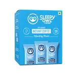 Sleepy Owl French Vanilla Premium Coffee Sachets | Pack of 30 Instant Coffee Powder Sachets | 100% Arabica Beans | 2gm Each - Vanilla Flavoured Coffee Pouch | Mellow & Sweet | Easy to Use & Carry